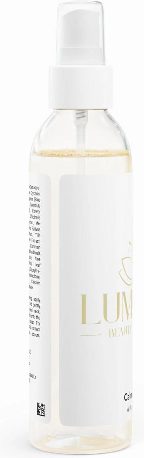 Lumivita Calming Toner – Soothes Redness & Inflammation, Aloe & Rose Water, Sensitive & Acne-Prone Skin, Vegan & Cruelty-Free