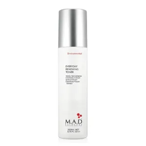 M.A.D Skincare Environmental Everyday Renewing Toner - 200ml - Oxygen-Boosting Formula for Youthful & Glowing Skin - Natural Ingredients, Scientifically Formulated