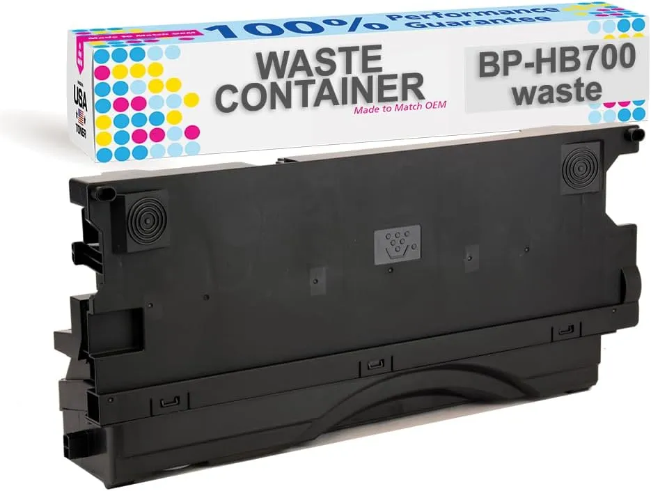 MADE IN USA TONER Compatible Sharp BP-HB700 Waste Container for BP-50C26, BP-50C31, BP-50C36, BP-50C45, BP-50C55, BP-50C65, BP-70C31, BP-70C36, BP-70C45, BP-70C55, BP-70C65
