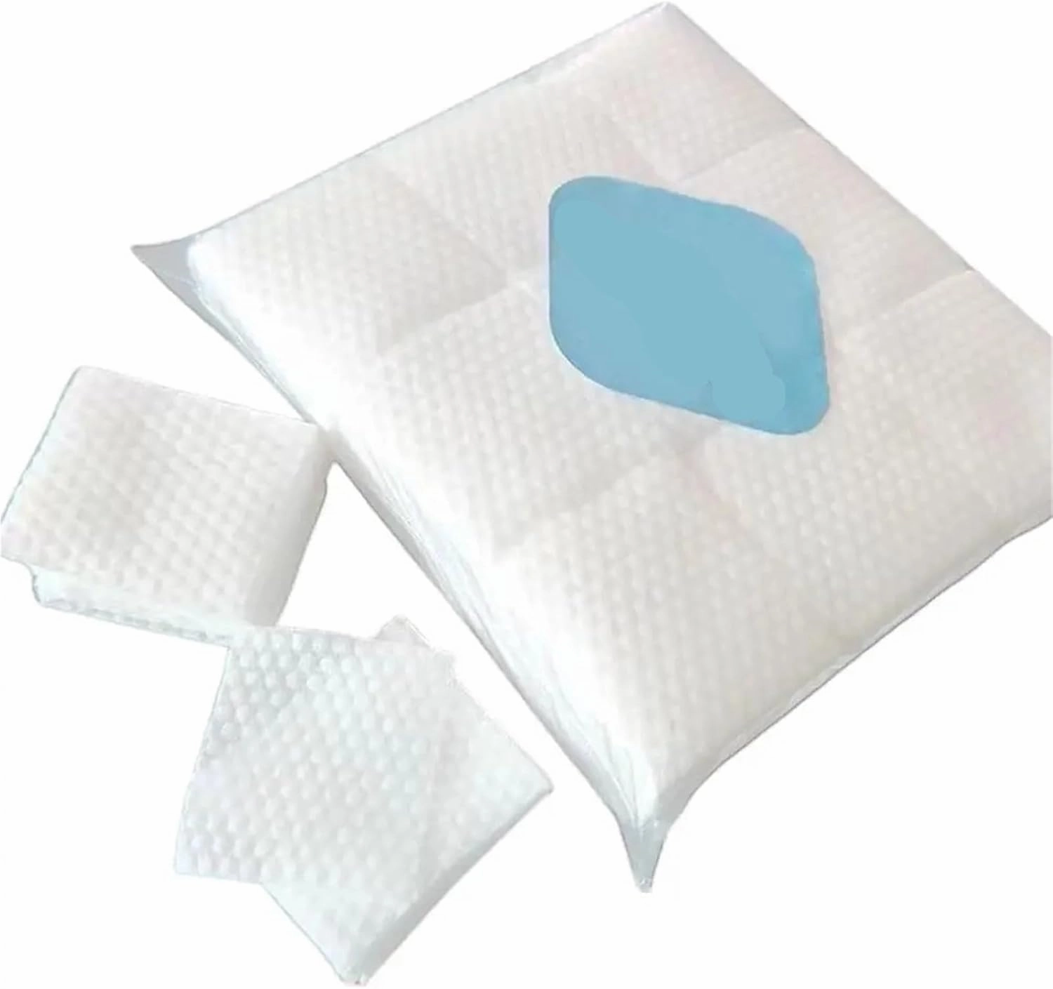 Makeup Remover Pads Disposable Pearl Pattern Makeup Cotton Wipes Soft Remover Pads(450pcs B)