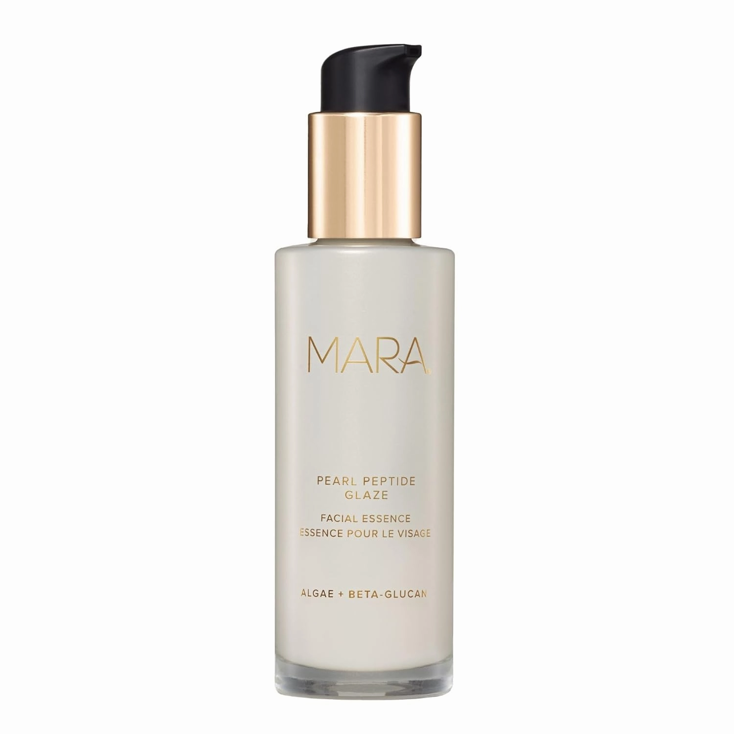 MARA - Pearl Peptide Glaze with Pearl Powder, Algae   Beta-Glucan | Plant-Based, Hydrating, Strengthening Skin Care (100 mL | 3.38 fl oz)