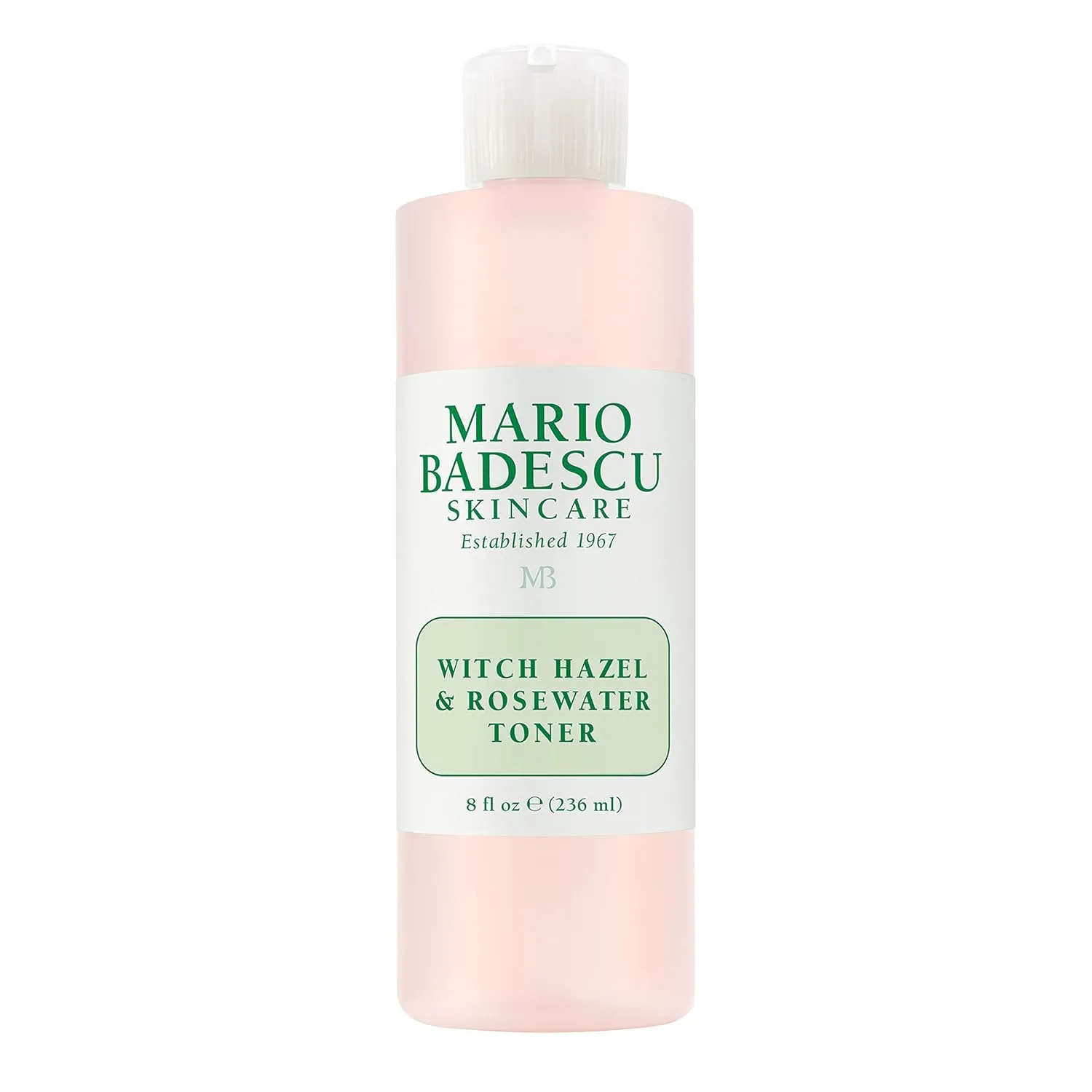 Mario Badescu Alcohol Free Witch Hazel Facial Toner for Aging Skin, Infused with Lavender/Rose Water and Aloe Vera, Face Toner for Combination or Dry Skin, 8 Fl Oz