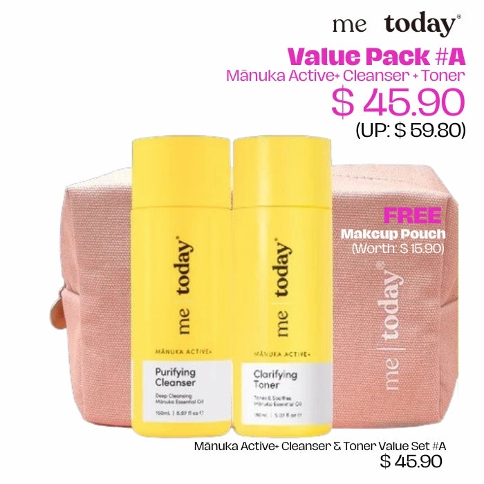 Me Today Manuka Active   Cleanser & Toner Value Pack #A