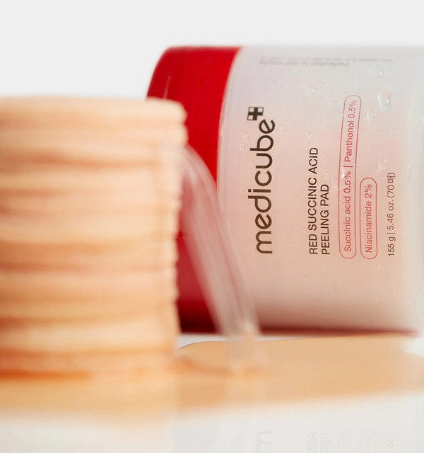 Medicube Red Succinic Acid Peeling Pad 155g/70pads