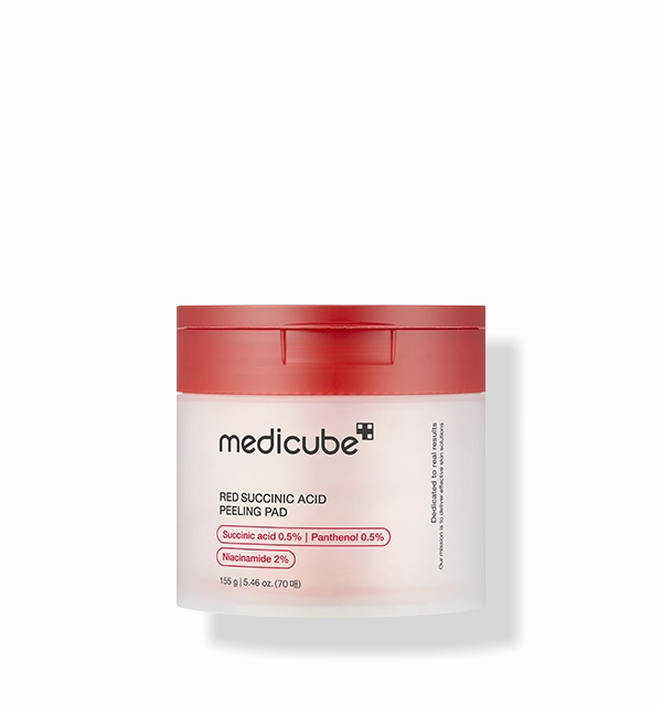 Medicube Red Succinic Acid Peeling Pad 155g/70pads