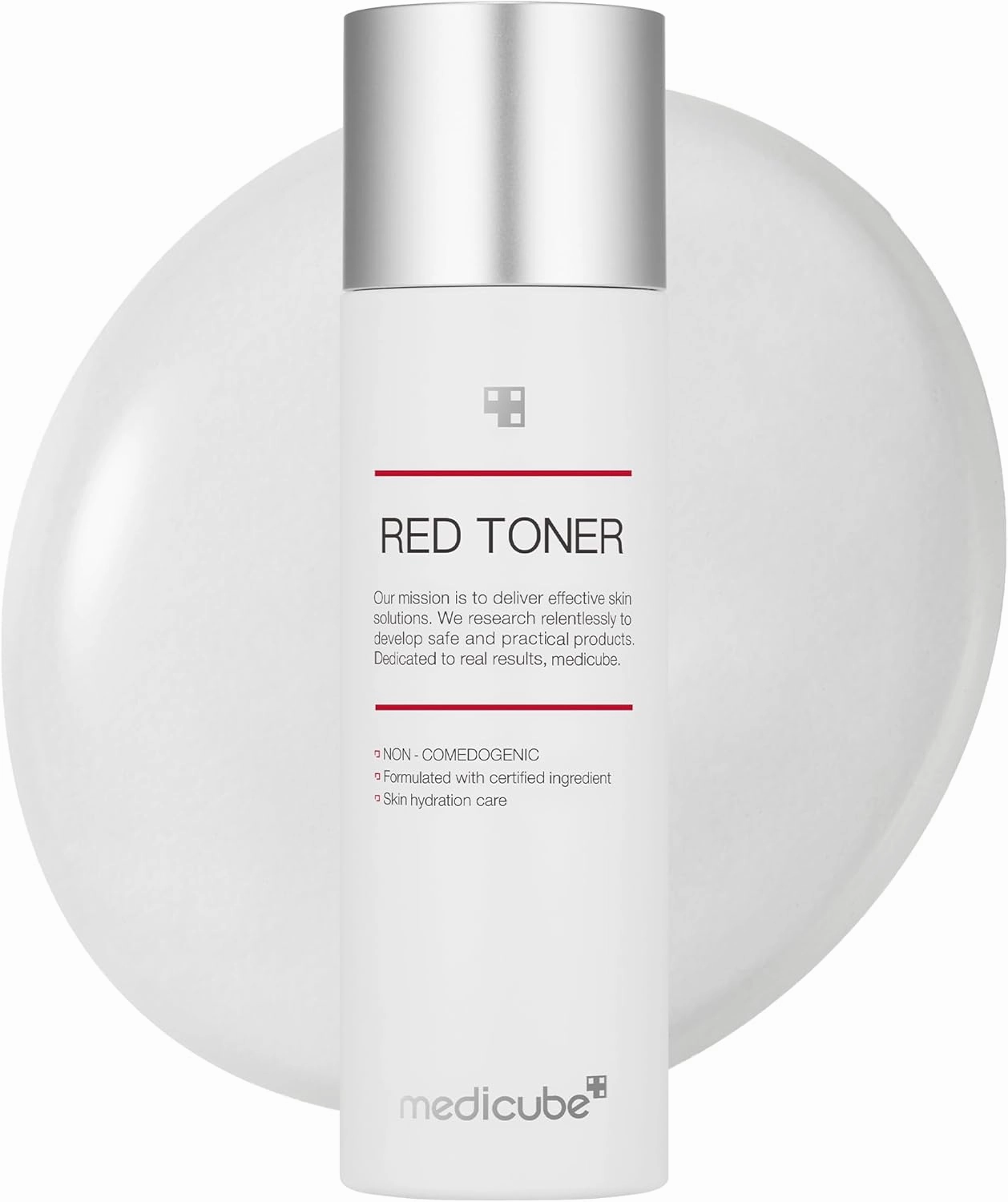 Medicube Red Toner 2.0 || Low-irritating Formula for Acne-Prone Skin | Soothing and Relieving | Formulated with BHA, Niacinamide & Adenosine | Non-comedogenic | Korean Skincare (3.38fl.oz.)