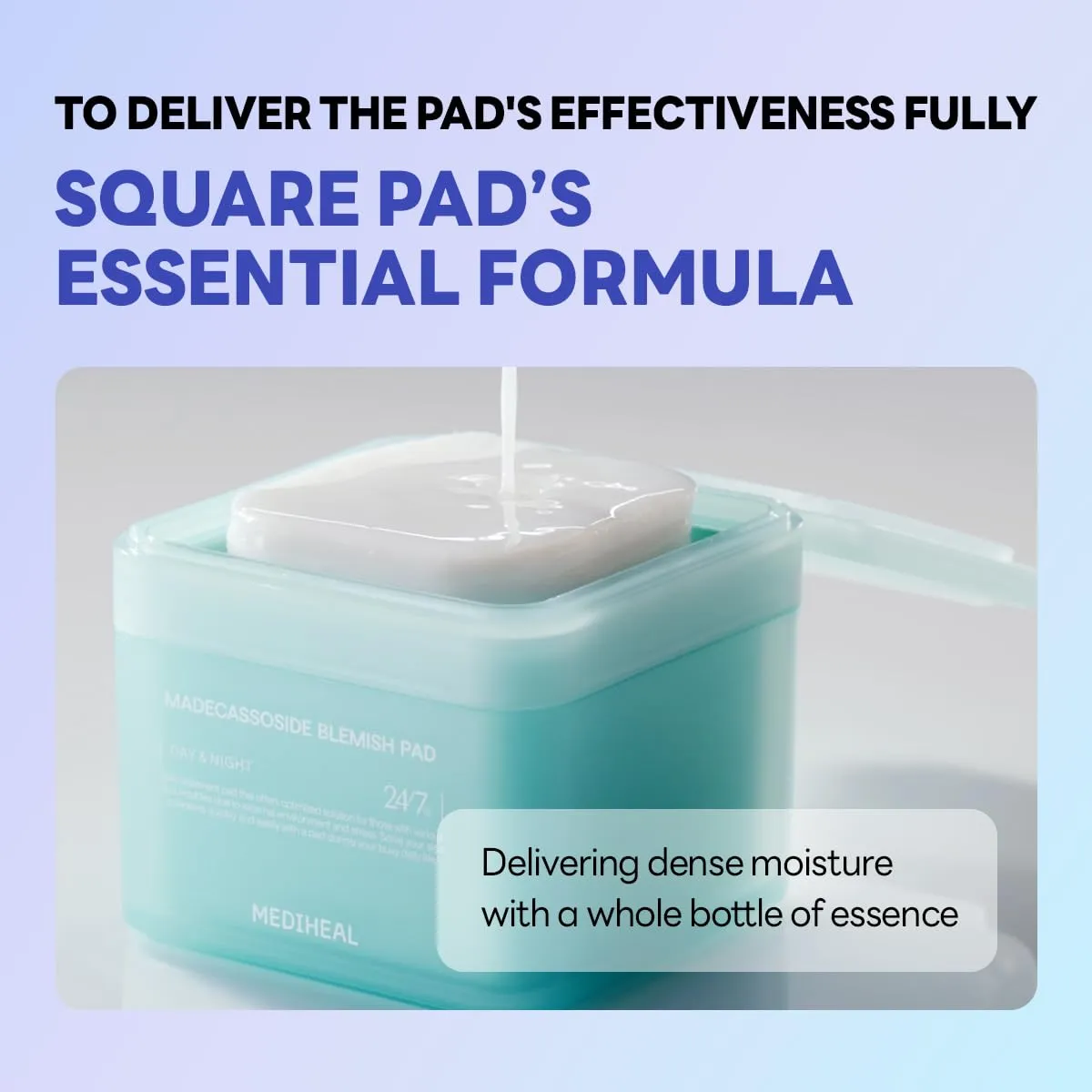 MEDIHEAL Madecassoside Toner Pads [Disney Pixar Edition]-Centella Asiatica to Improve Uneven Skin Tone - Vegan Face Gauze, Full size 100   Refill 100 (Madecassoside, 200 pads)