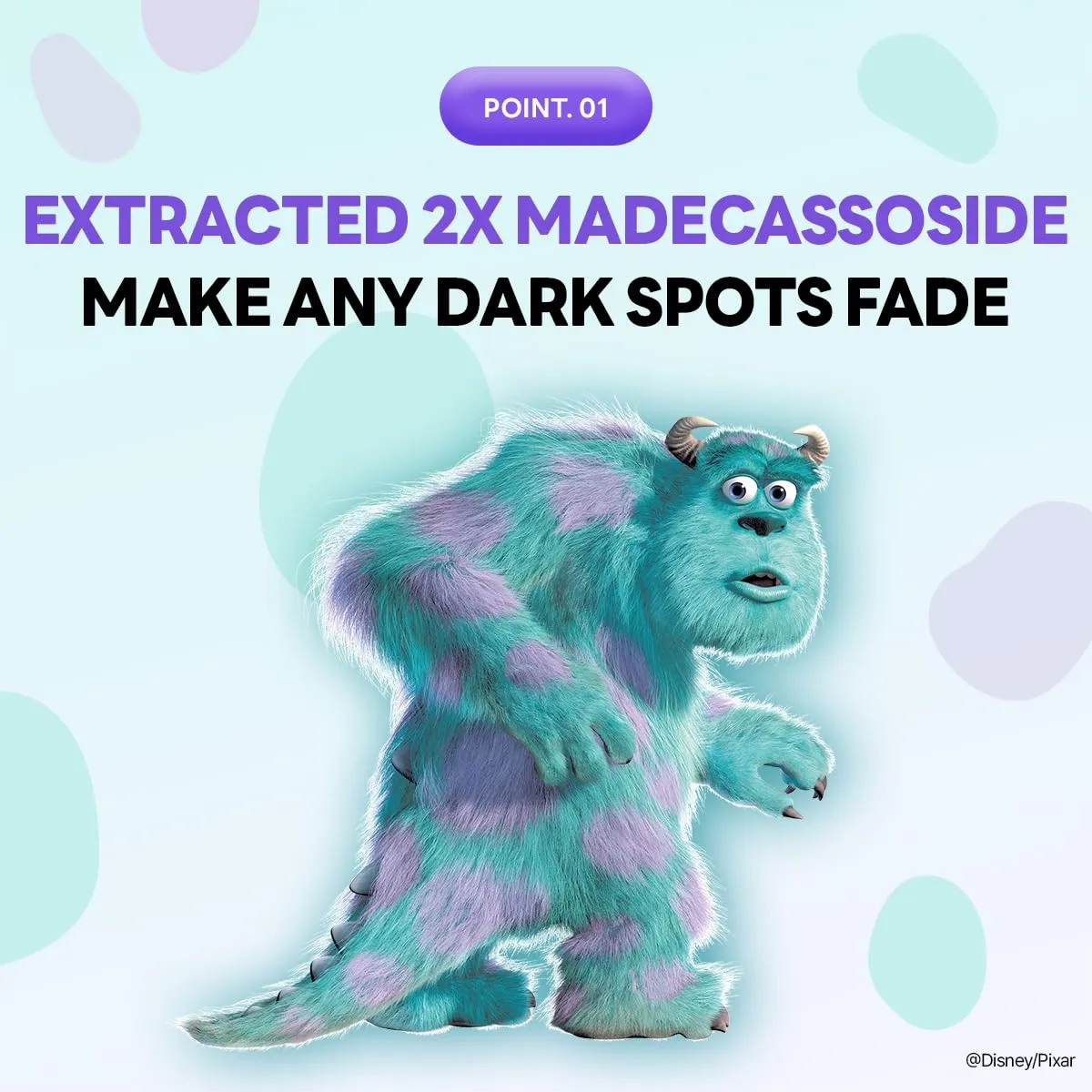 MEDIHEAL Madecassoside Toner Pads [Disney Pixar Edition]-Centella Asiatica to Improve Uneven Skin Tone - Vegan Face Gauze, Full size 100   Refill 100 (Madecassoside, 200 pads)