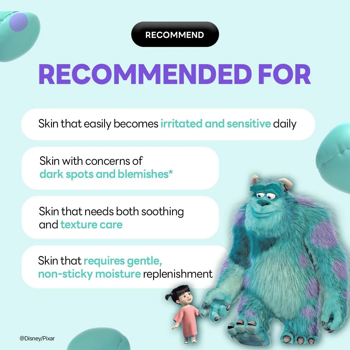 MEDIHEAL Madecassoside Toner Pads [Disney Pixar Edition]-Centella Asiatica to Improve Uneven Skin Tone - Vegan Face Gauze, Full size 100   Refill 100 (Madecassoside, 200 pads)