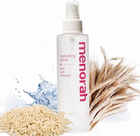 Menorah Skincare Hydrating Spray With Rice and Prebiotic - Soothing Facial Toner for Trouble Care, Moisture Balance, Refreshing, Purifying, Calming - All Skin Types