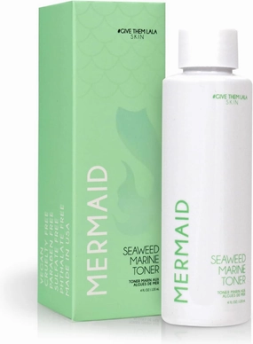 Mermaid Seaweed Marine Toner by Give Them Lala- Moisturizing Face Toner for Smooth, Radiant Skin- Hydrating and Firming Toner for Face with Nourishing Seaweed Extracts- Cruelty-Free, Made in USA