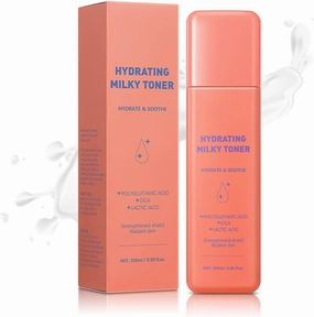 Milky Toner for Face - Barrier Repair - Hydrating & Soothing Facial Toner with Dewy Finish, Skin Barrier Support Formula for All Skin Types, Non-Sticky Makeup Prep (1Pc)