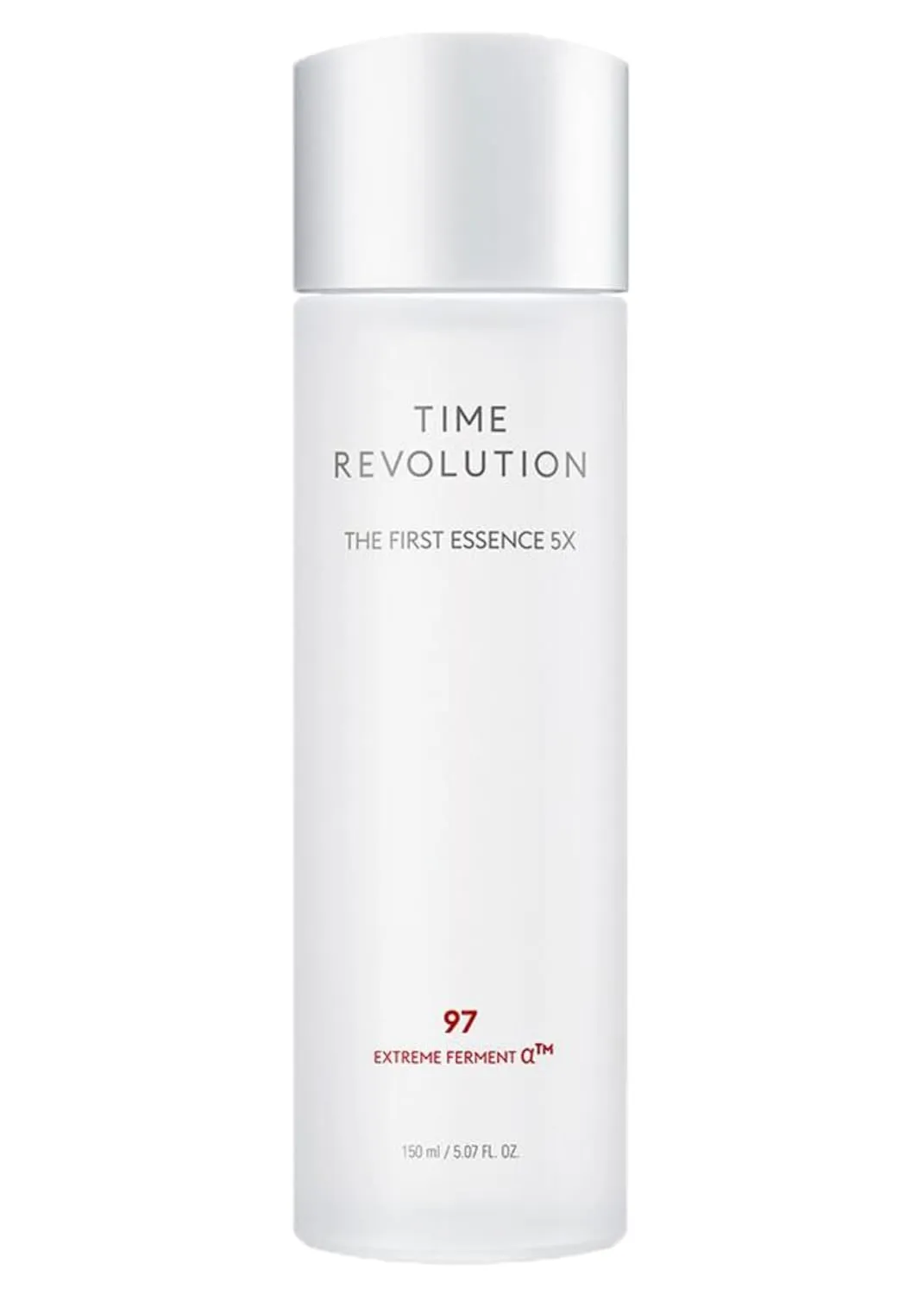MISSHA Time Revolution The First Essence 5X (5th Gen) 5.07 Fl oz/ 150ml, Korean Face Essence, Facial Toner, Glass Skin, Hydrating Firming pH Balancing Toner for All Skin Types