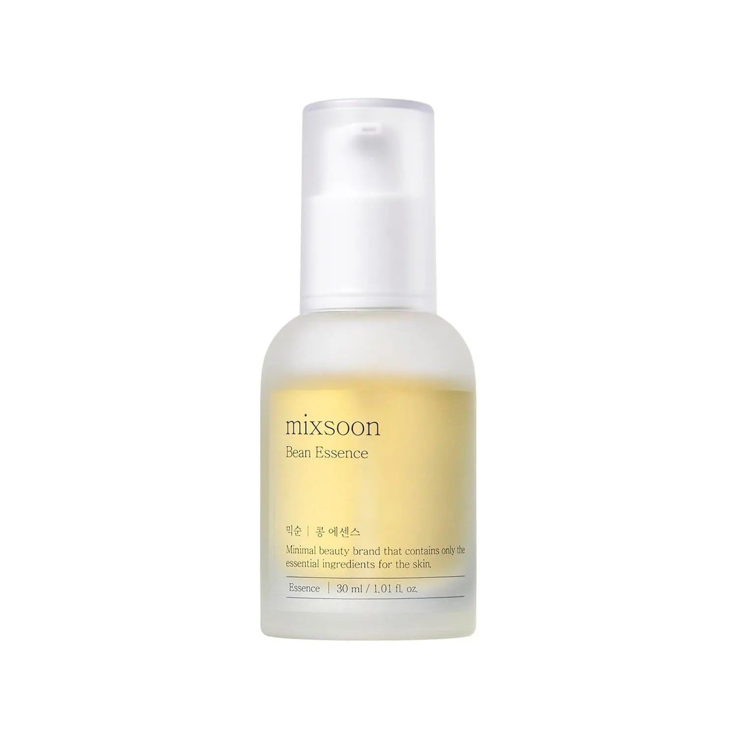 mixsoon Bean Essence Exfoliating Hydrating Korean Skin Care Glass skin Hyaluronic Acid Serum (1.01 Fl Oz([Pack of 1))