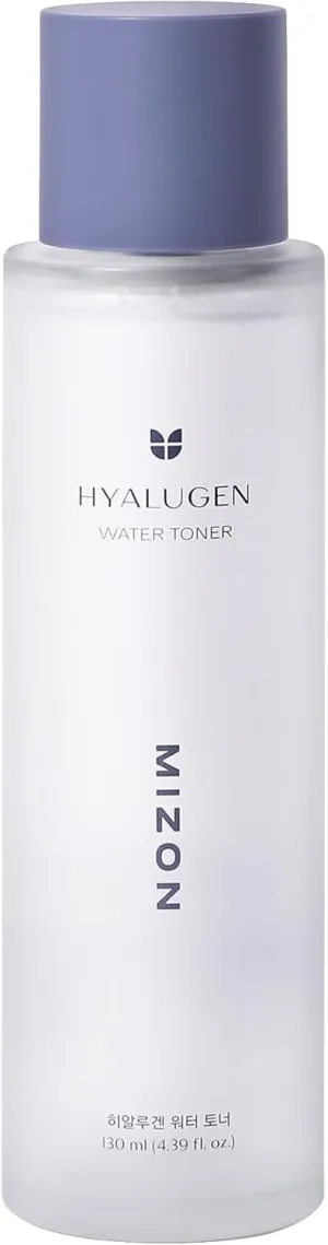 MIZON Hyalugen Water Toner for Deep Hydration and Better Skin Texture with Marine Collagen and Hyaluronic Acid Total Care Korean Skincare(4.39 oz)