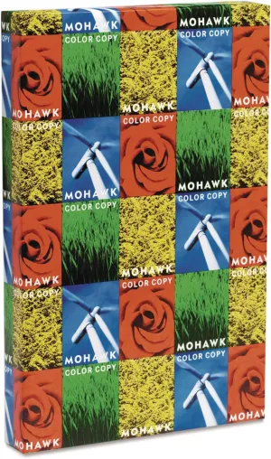 Mohawk 12206 Copy Paper, 98 Brightness, 28lb, 17 x 11, Bright White, 500 Sheets
