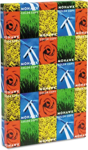 Mohawk Color Copy 98 Paper and Cover Stock, 98 Bright, 80 lb Cover Weight, 11 x 17, 250/Pack