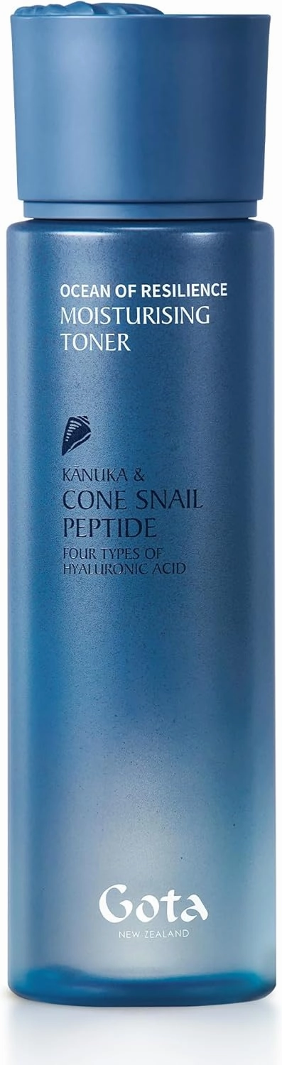 Moisturizing Toner – Hydrates & Firms with New Zealand Kanuka Tea Tree, 4 Types of Hyaluronic Acid & Cruelty-Free Cone Snail Peptide – Smooths Fine Lines – Ocean of Resilience – Clean Beauty