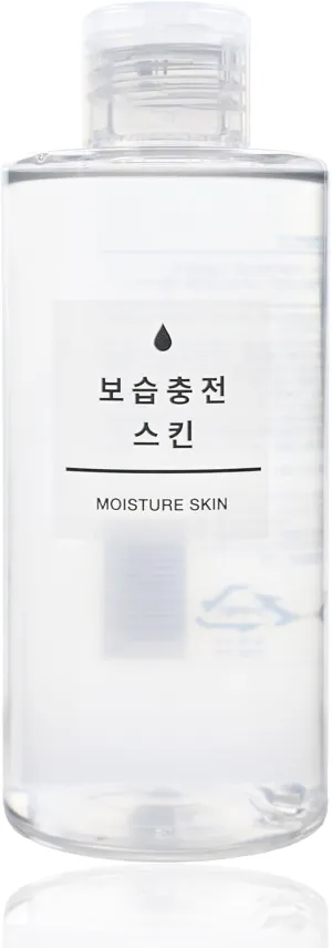 Mu-ji Korean Moisture Skin Toner 200ml – Hydrating Facial Toner for Women with Deep Sea Water – with Lavender & Chamomile Oils – Skin Softener in Recyclable Bottle