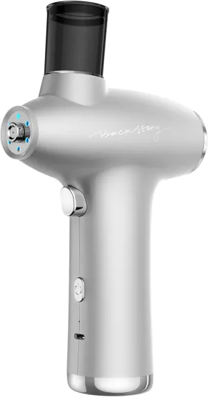 Nano Ionic Facial Steamer Deep Cleansing face to Remove blackheads Tighten Skin A face Steamer with humidification, Maintenance,Hydration & Pore unclogging Effects Better Absorbency （Gray）