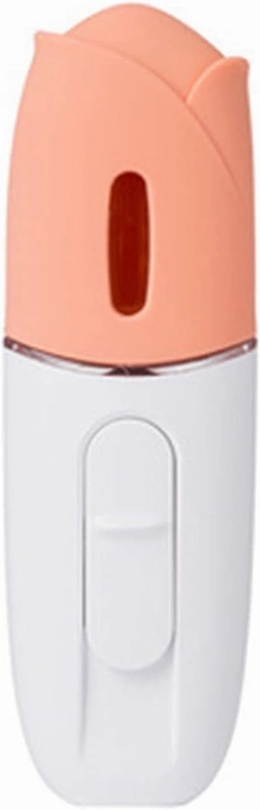 Nano Facial Spray Hand-held Sprayer, Portable Sprayer Mr. Nano Sprayer Facial Steamer for Eyelash Extension Facial Moisturizing(Color:Orange)