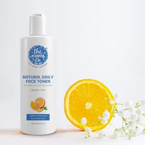 Natural Daily Vitamin C Face Toner l Enriched with Niacinamide & Aloe Vera | Tightens Pores, Evens Skin Tone, Hydrates Skin, Maintains PH Balance (200ml)