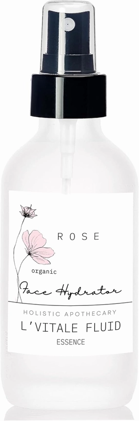 Natural Radiance Anti Age Facial Toner Organic Rosewater, Glycerin, Sea Kelp, Witch Hazel Face Toner - Regenerating - Naturally Hydrating Vitamin Drink for Skin - Firms Skin, Promotes a Youthful Glow.