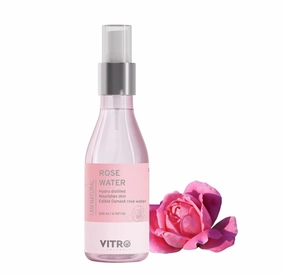 Naturals Hydro Distilled Pure Damask Rose Water Spray I Skin Toner I Face Toner I Makeup Remover I Gulab Jal I 100% Natural and Food Grade I Zero Artificial Fragrance & Alcohol pack of 1 200 ML