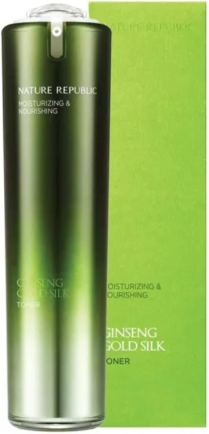 NATURE REPUBLIC Ginseng Gold Silk Toner 4.05 fl. Oz