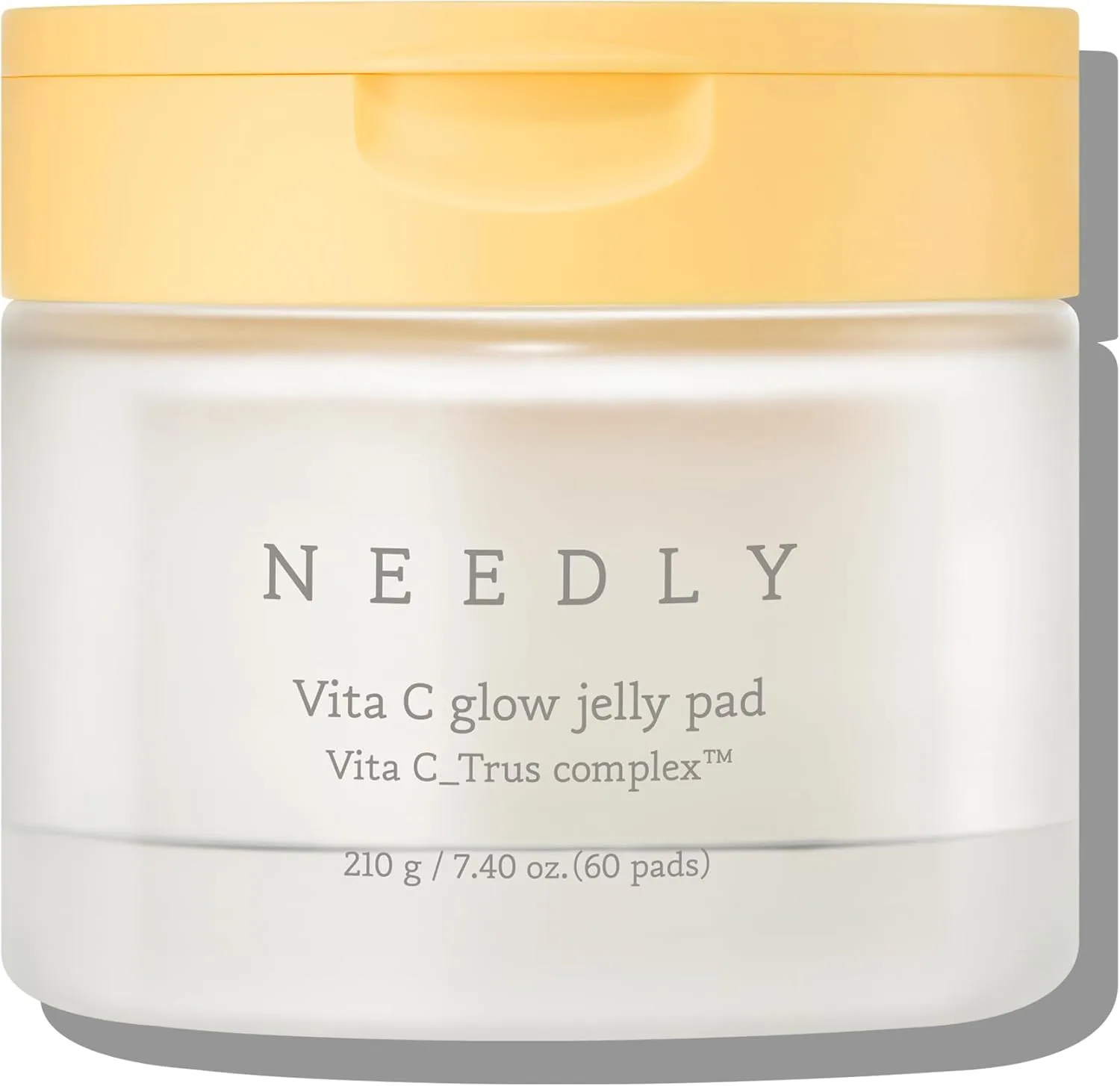 NEEDLY | Vita C Glow Jelly Pad | Brightening Toner Pad for Exfoliation, Blemish Care, and Tone Improvement
