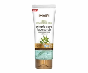 Neem and Hyaluronic Acid Face Scrub, Pimple Care, Pore Cleansing, 100g