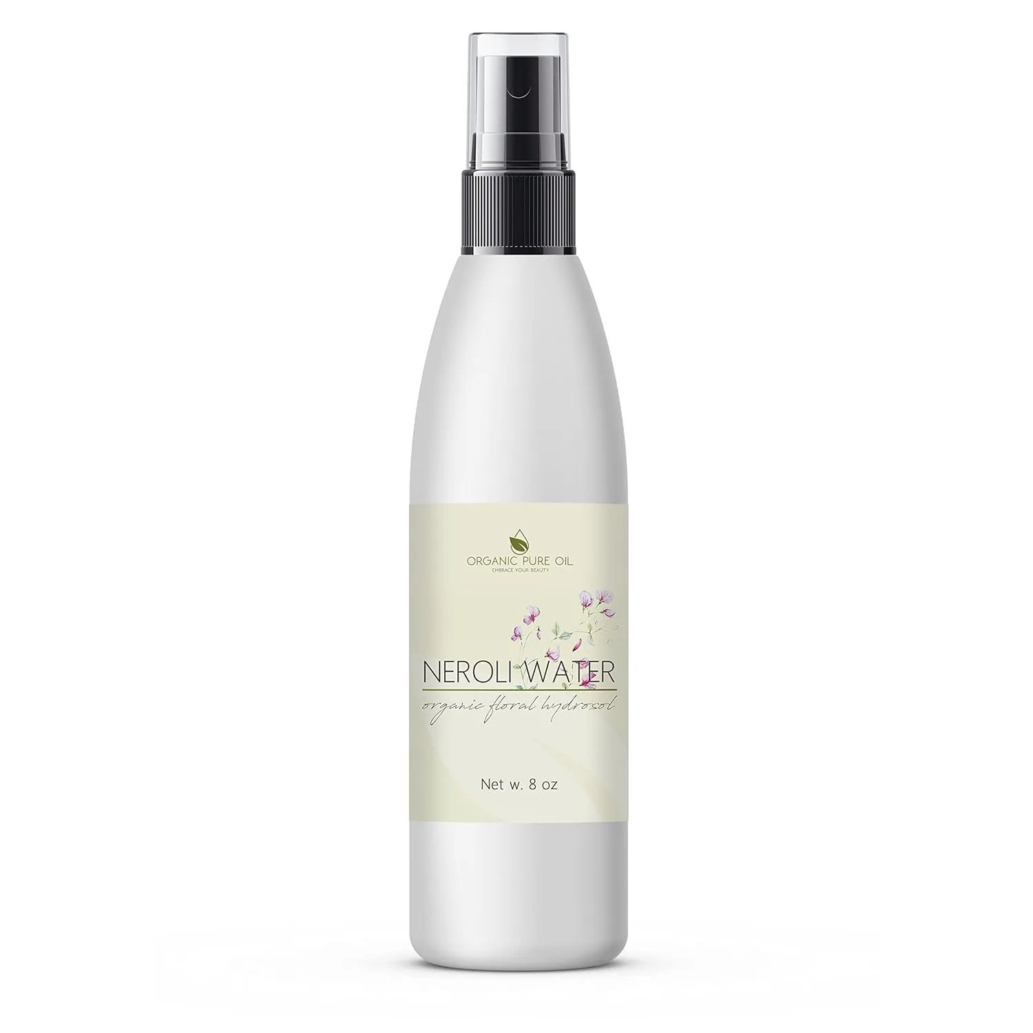 Neroli Water Hydrosol Face Mist Calming 8 oz Spray Toner Aromatherapy Facial Spritz Sprayer Linen Sheets Body Mist Pure Hydrosol Water Hydrating Cleansing Toning Orange Blossom OPO -Packaging May Vary