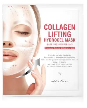 Nesura Bio-Collagen Real Deep Mask, Hydrating Hydrogel Mask, Pore Minimizing, Elasticity Improvement