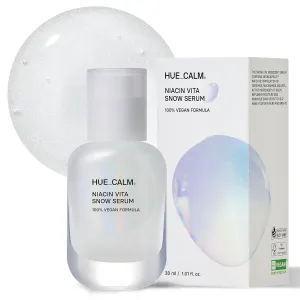 Niacin Vita Snow Serum, Korean Skincare for Brightening, Hydration, Oil Control, 3% Niacinamide, Vitamin C Serum & Ceramide, Dark Spot Corrector, Hyperpigmentation Treatment, Gentle Daily Use