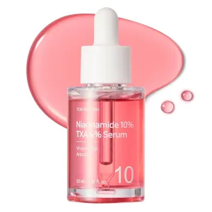 Niacinamide 10%   Tranexamic Acid 4% Serum, Arbutin 2%, Hyaluronic Acid, TXA Facial Serum, Glass Skin, Clarifying, Radiant Complexion with Natural Color, Korean Skin care, 33ml, 1.11 fl.oz.