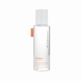 Nightingale C-Toning Clear Toner Hyaluronic Acid&Vitamin Complex   AHA∙BHA∙PHA Niacinamide, Moisturizing&Brightening Toner for Dull Skin, Hypoallergenic, Cruelty Free, Korean Skin Care