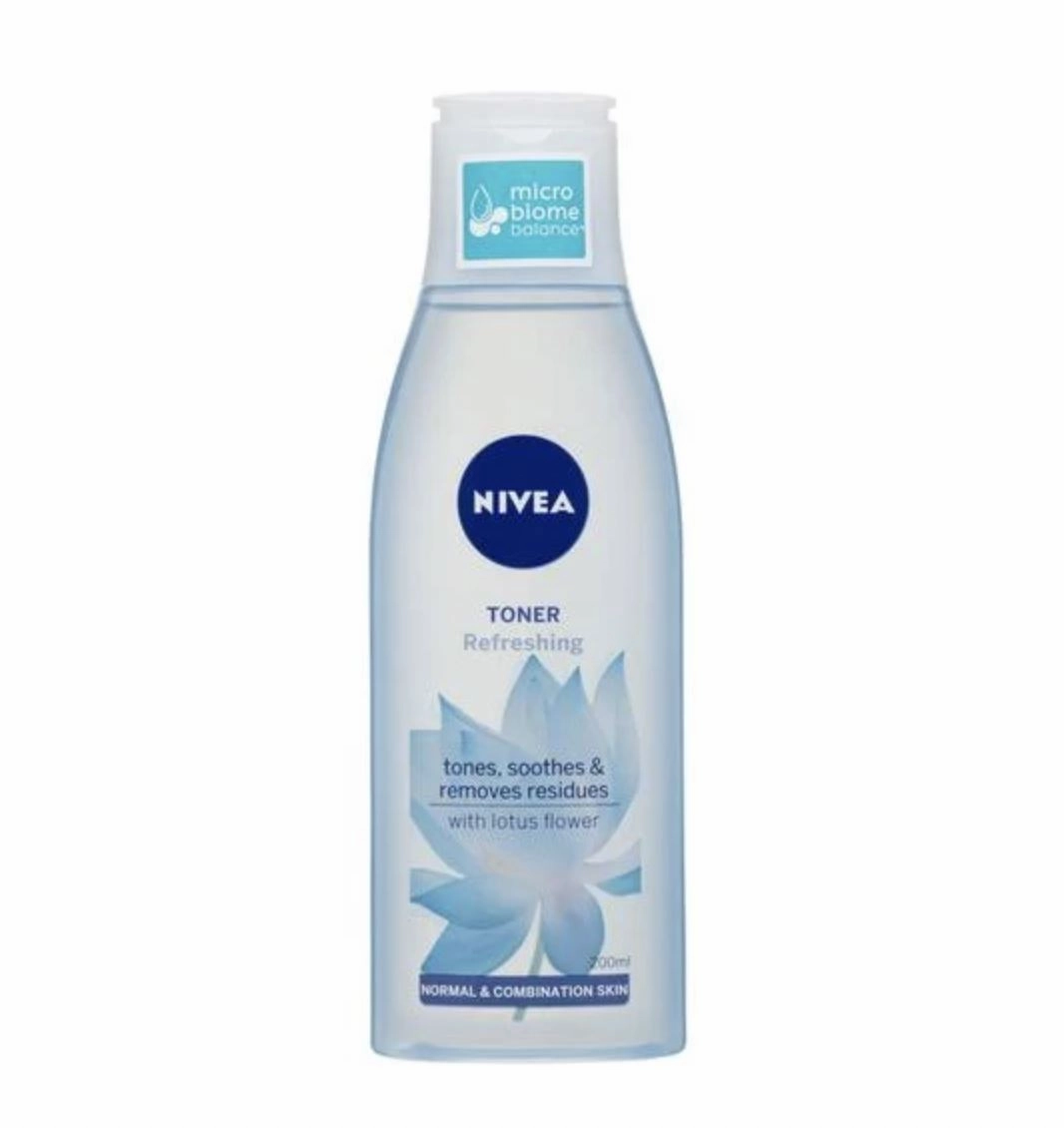 NIVEA Daily Essentials Refreshing Face Toner 200ml (2 x Bottle)