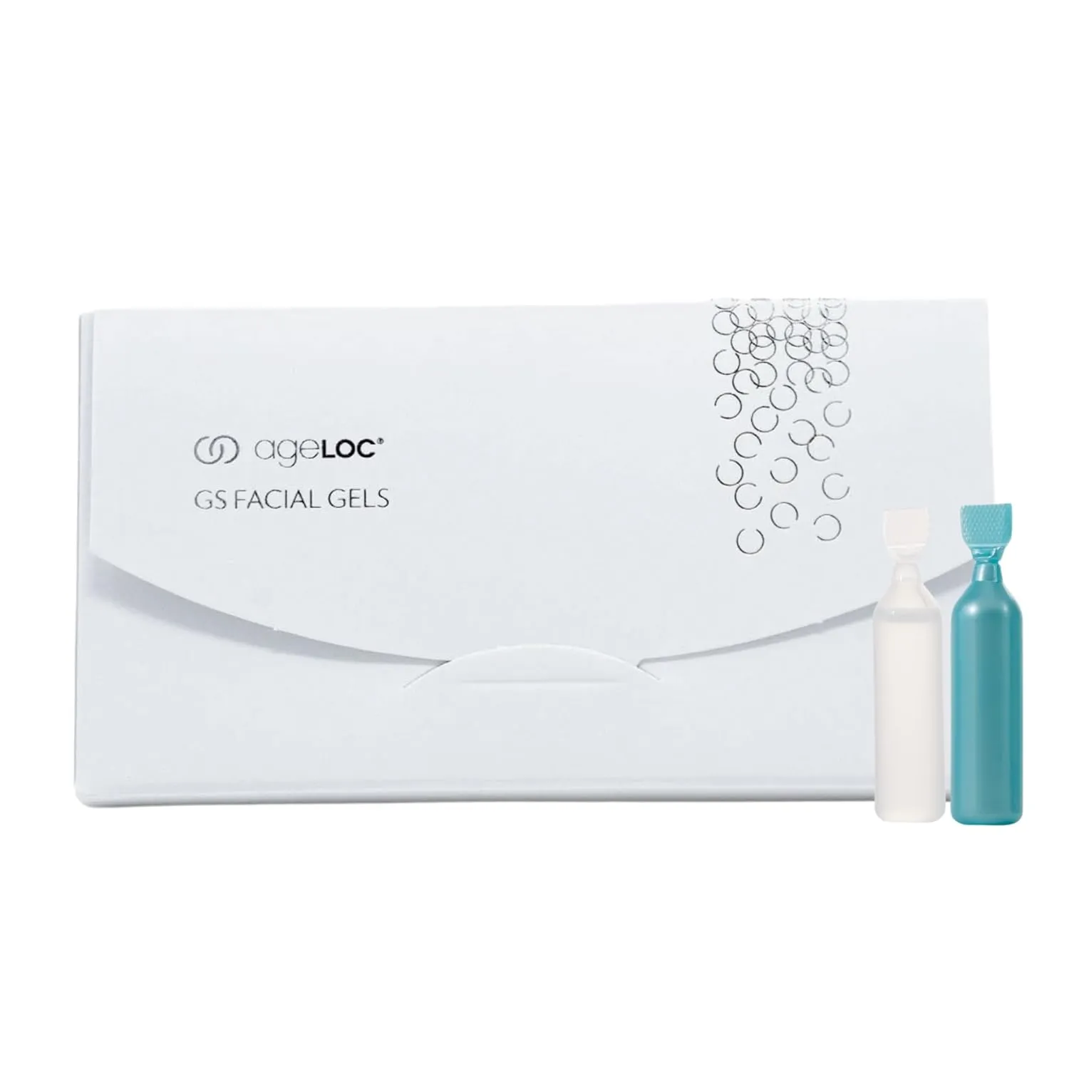 Nu Skin ageLOC GS Facial Gels | Expertly Formulated 2-Step At-Home Anti-Aging Treatment for Visibly Reduced Lines, and Glowing, Youthful Skin, Infused with ageLOC Blend | 1 Pack