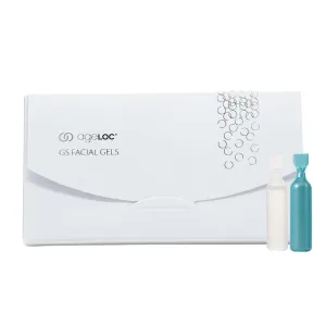 Nu Skin ageLOC GS Facial Gels | Expertly Formulated 2-Step At-Home Anti-Aging Treatment for Visibly Reduced Lines, and Glowing, Youthful Skin, Infused with ageLOC Blend | 1 Pack