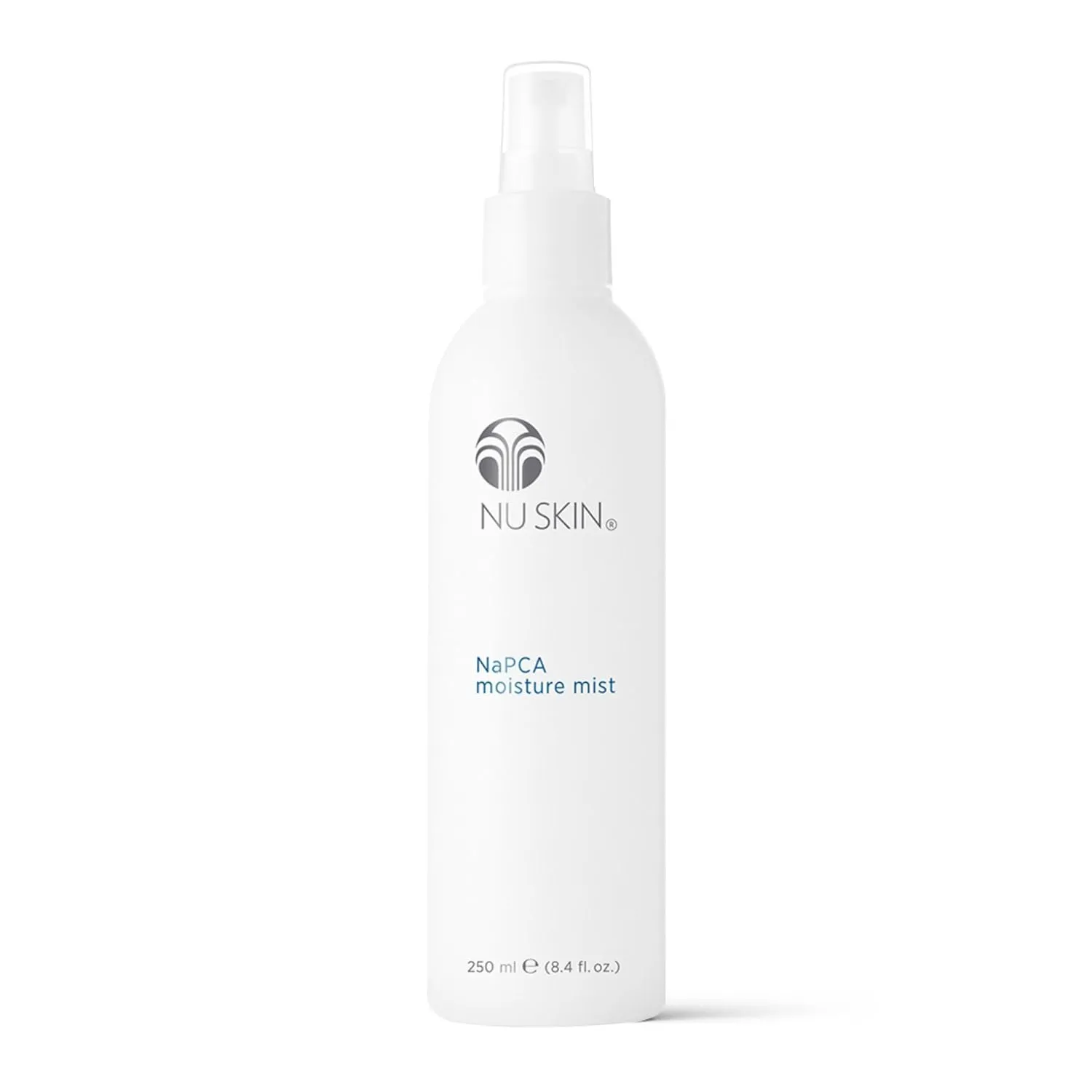 Nu Skin NaPCA Moisture Mist | Revitalizing Moisturizer & Cooling Mist with Hyaluronic Acid | Hydrating Spray for Face, Body & Hair | Sodium PCA for All Skin Types | 8 oz | 1 Pack