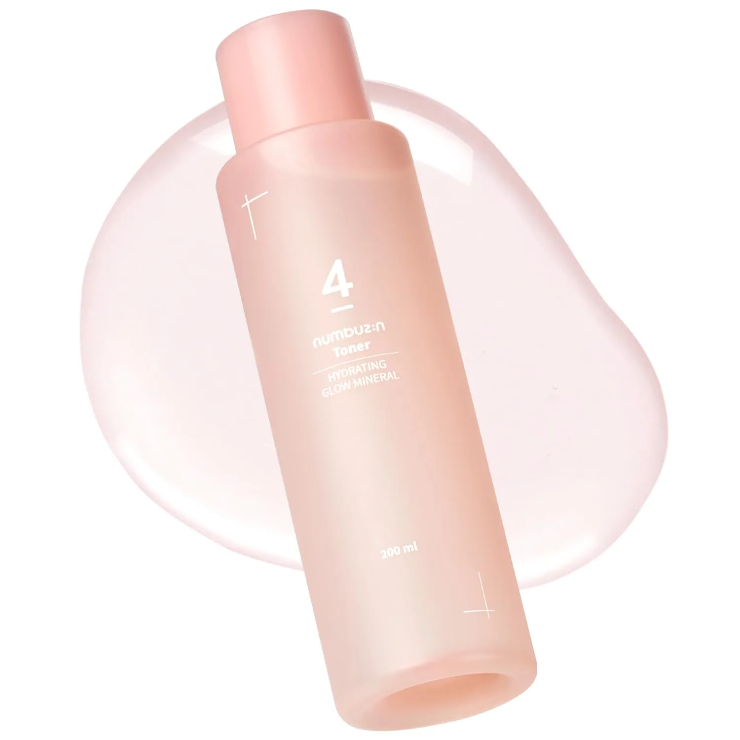numbuzin No.4 Toner | Hydrating Glow Mineral Toner | Thermal Water, Hyaluronic Acid, Niacinamide | Deep Hydration, Glowing Skin, Makeup Booster, Gentle Exfoliation, Soothing | 6.76 fl. oz.