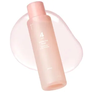 numbuzin No.4 Toner | Hydrating Glow Mineral Toner | Thermal Water, Hyaluronic Acid, Niacinamide | Deep Hydration, Glowing Skin, Makeup Booster, Gentle Exfoliation, Soothing | 6.76 fl. oz.