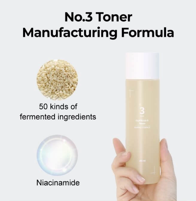 numbuzin No.3 Super Glowing Essence Toner 200 ml & 100 ml
