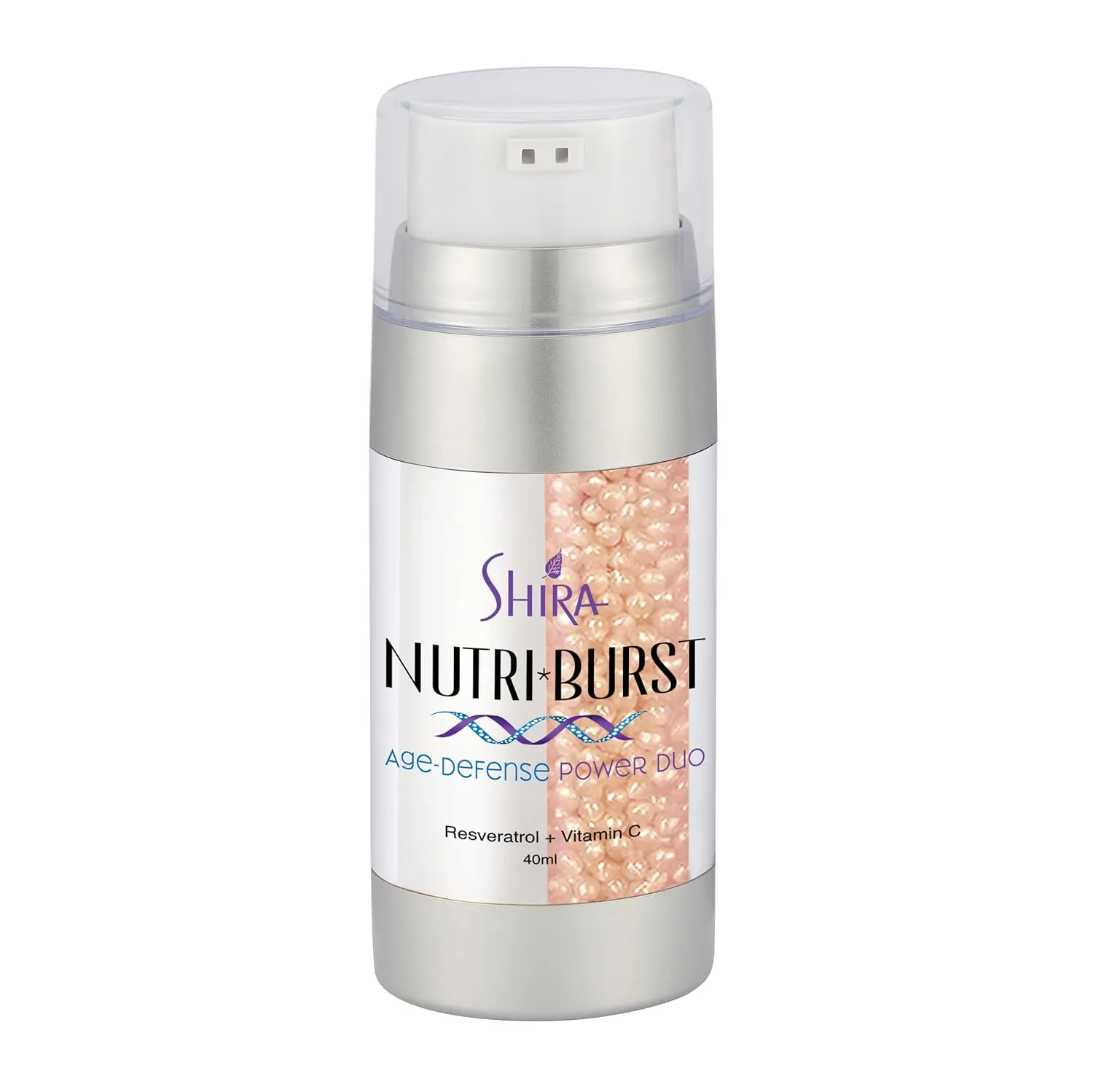 Nutriburst Age Defense Power Peptides And Vitamin E Serum For Anti Aging And Skin Firming, Glycerin For Skin Brightening, Lactic Acid Serum For Skin And Fungal Acne,Scar Remover And Skin Toner(40ml)