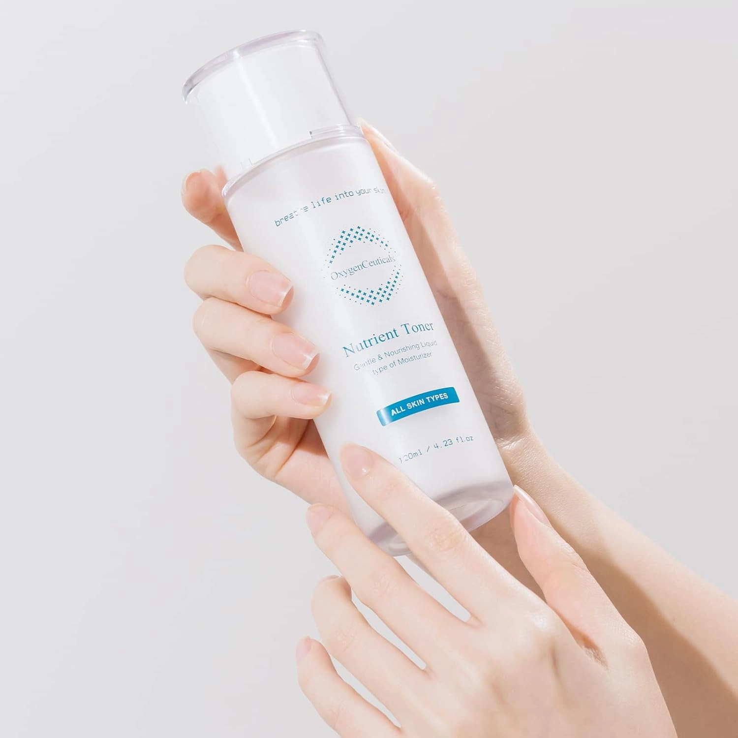 Nutrient Toner – Hydrating Essence Toner with Hyaluronic Acid, Korean Skincare for Glass Skin (120ml / 4 fl. oz)