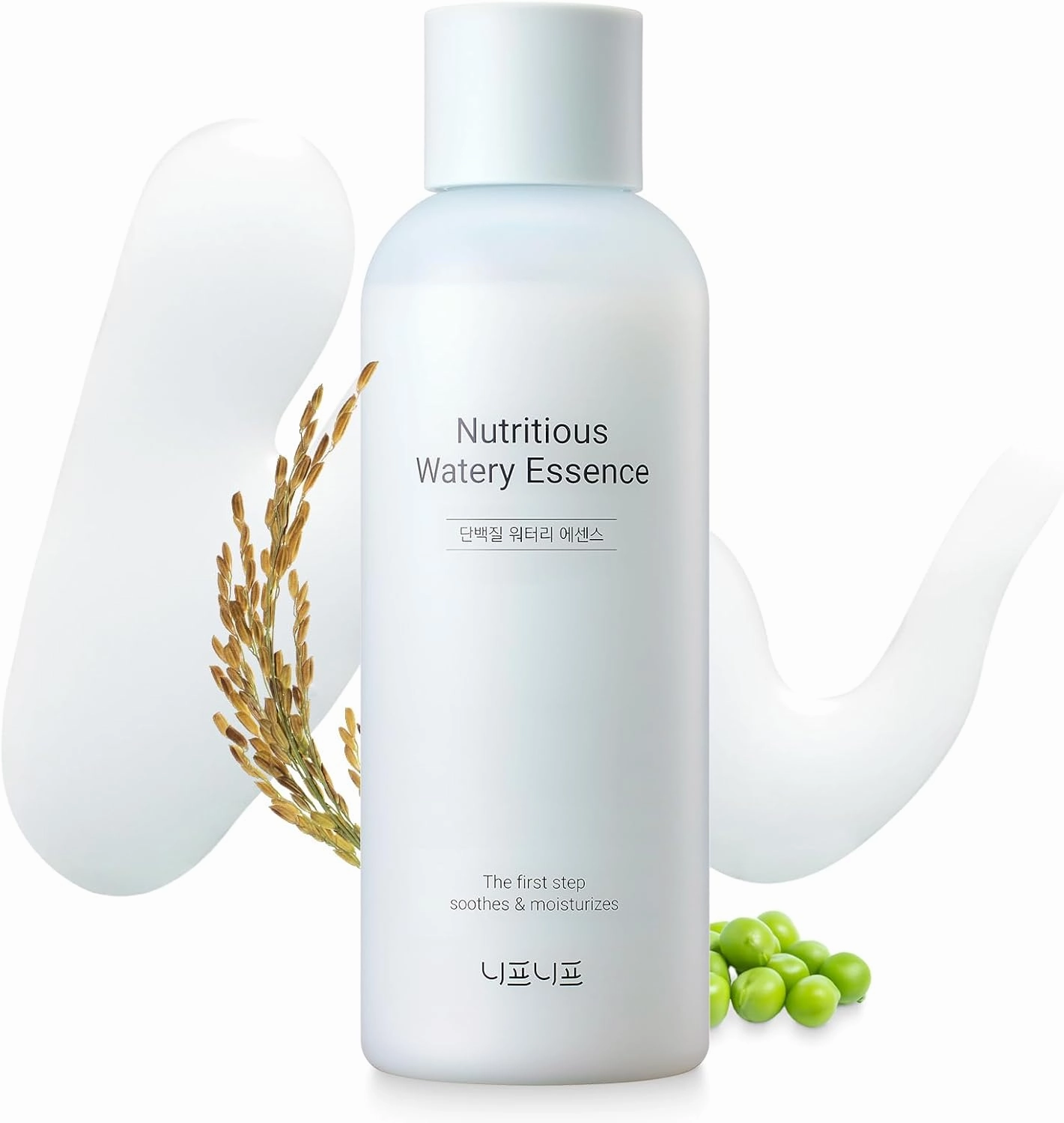 Nutritious Watery Essense, All-in-one Power Plant-Protein Toner for Soothing and Hydrating, Gentle Exfoliation, CICA Calming, Niacinamide, Korean Skincare, Glass Skin (180ml / 6.08 fl.oz.)