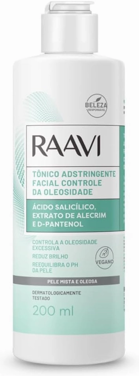 Oil Control Facial Astringent Toner, 200ml