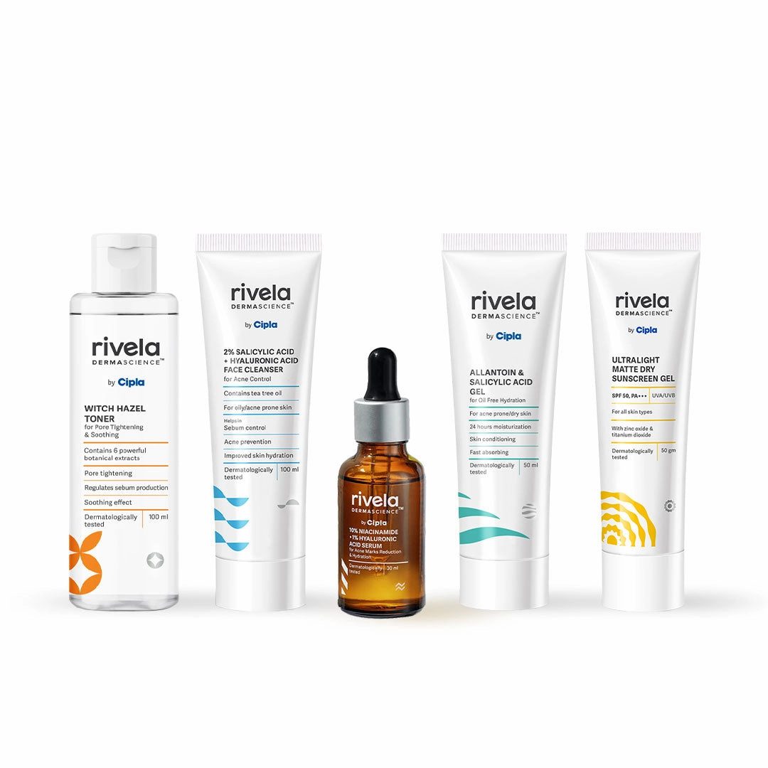Oily Skin Routine Set (5 Items in a set)