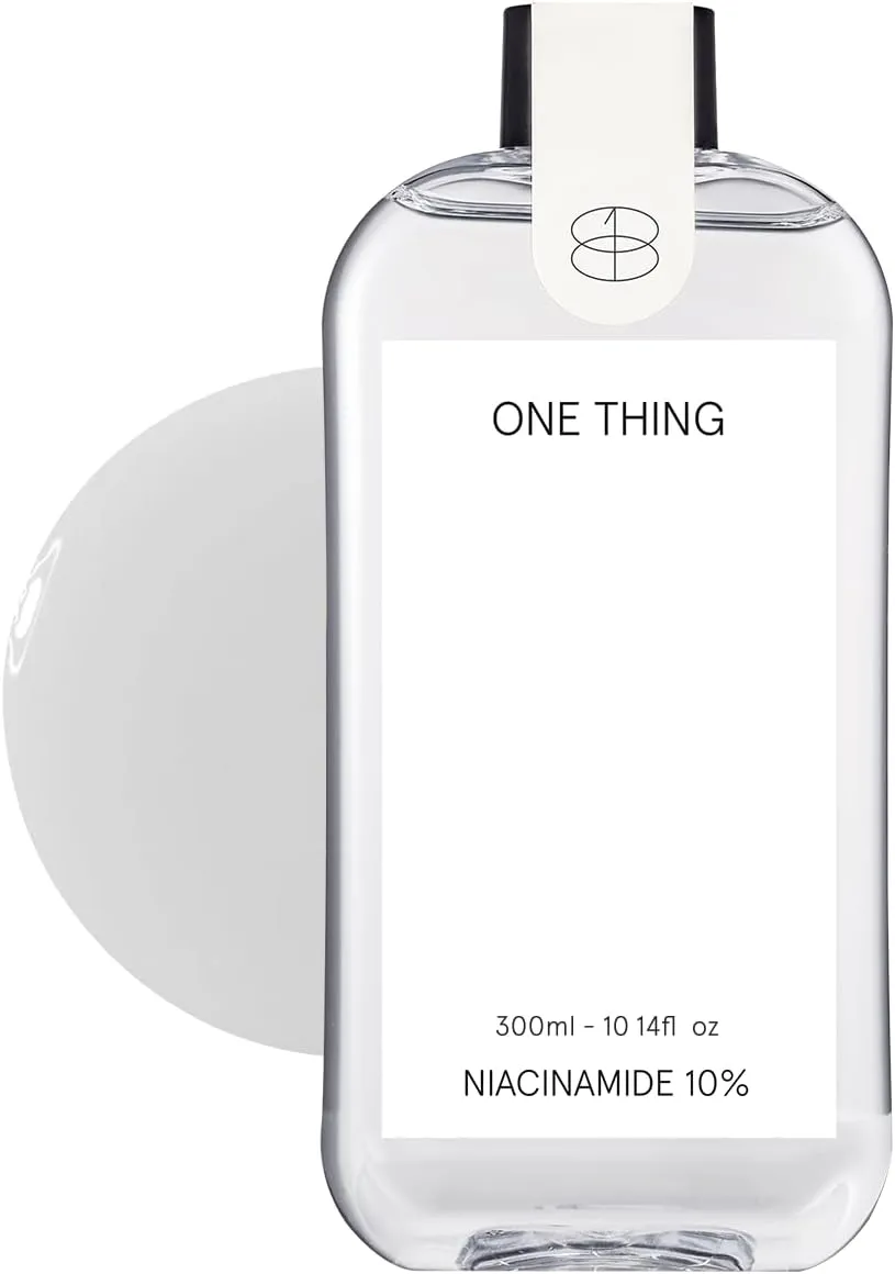 ONE THING Niacinamide 10% Toner 10.14 Fl Oz | Vitamin B3 Hydrating Revitalizing Soothing Facial Daily Essence Dull, Oily Skin | Discoloration, Redness, Acne Scars Relief, Uneven Tone | Korean SkinCare