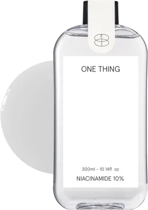ONE THING Niacinamide 10% Toner 10.14 Fl Oz | Vitamin B3 Hydrating Revitalizing Soothing Facial Daily Essence Dull, Oily Skin | Discoloration, Redness, Acne Scars Relief, Uneven Tone | Korean SkinCare